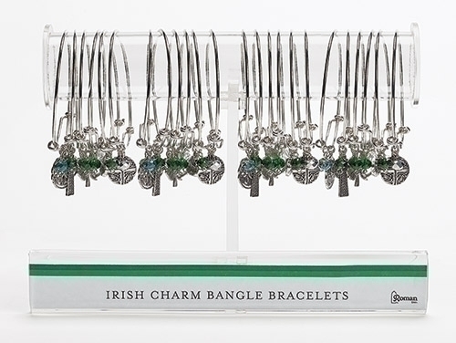 Irish Charm Bangle Bracelet (sold separately)
