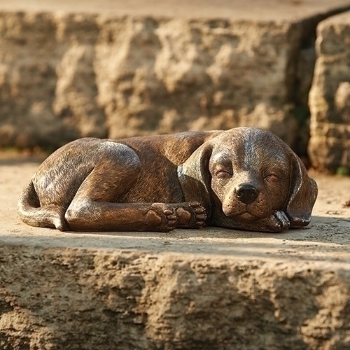3.25"H DOG GARDEN ANIMAL