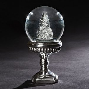 7.5"H SILVER TREE ON PEDESTAL SILVER TREE ON PEDESTAL 100MM