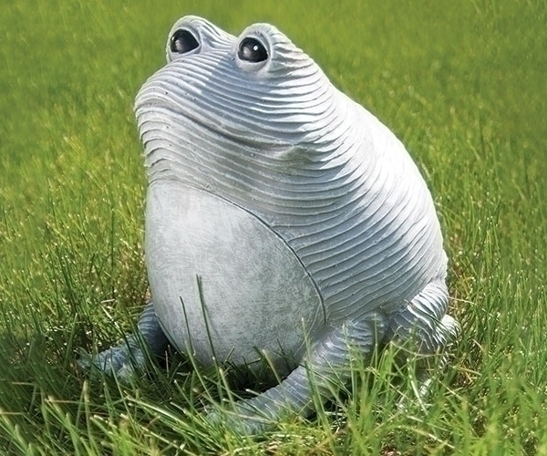 8.25"H TEXTURED FROG