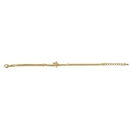 Gold Silhouette Star Bracelet