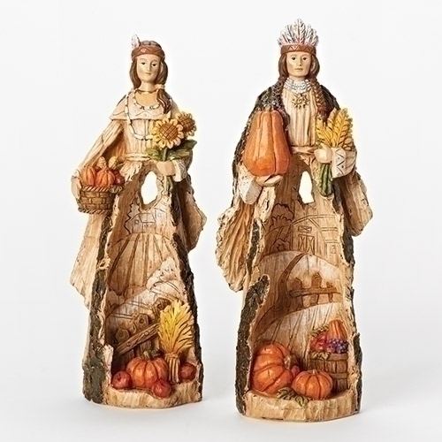 2PC ST 12" AMERICAN INDIAN
