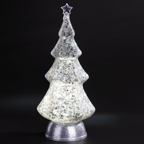 12"LED SEQUIN TREE