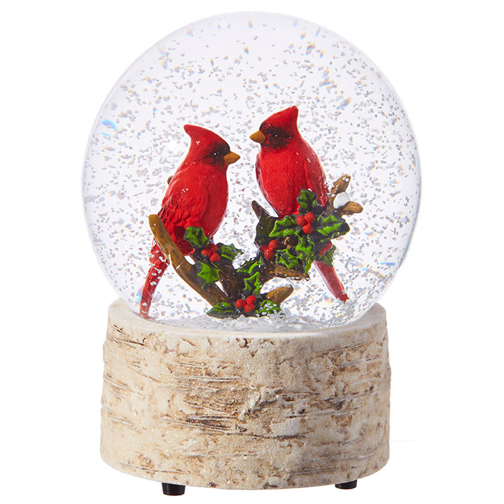6.5 inch Cardinal Waterglobe