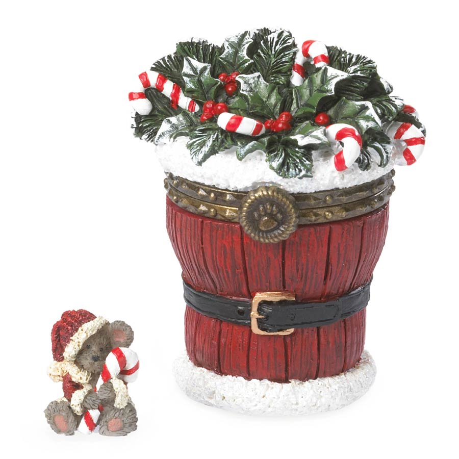 Santa's Festive Basket with Sticky McNibble