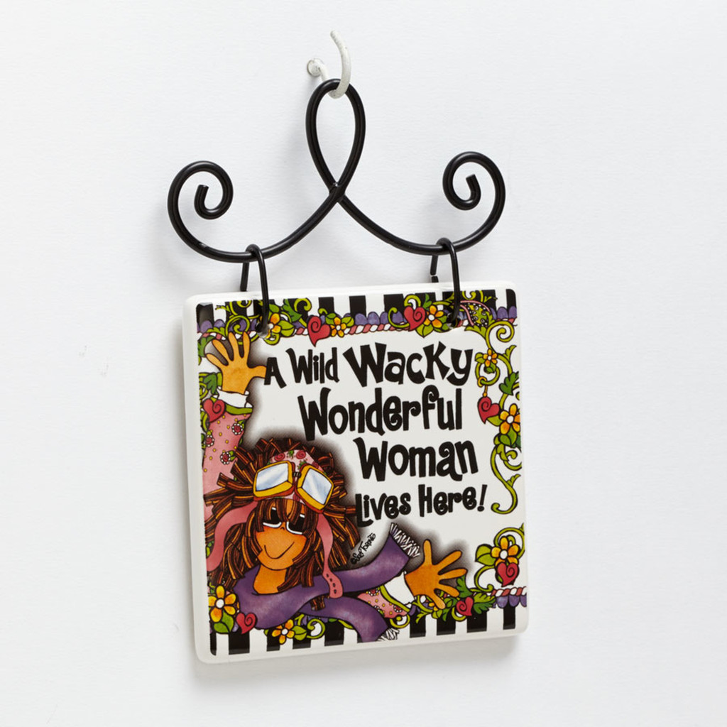 Wild Wacky Woman Plaque