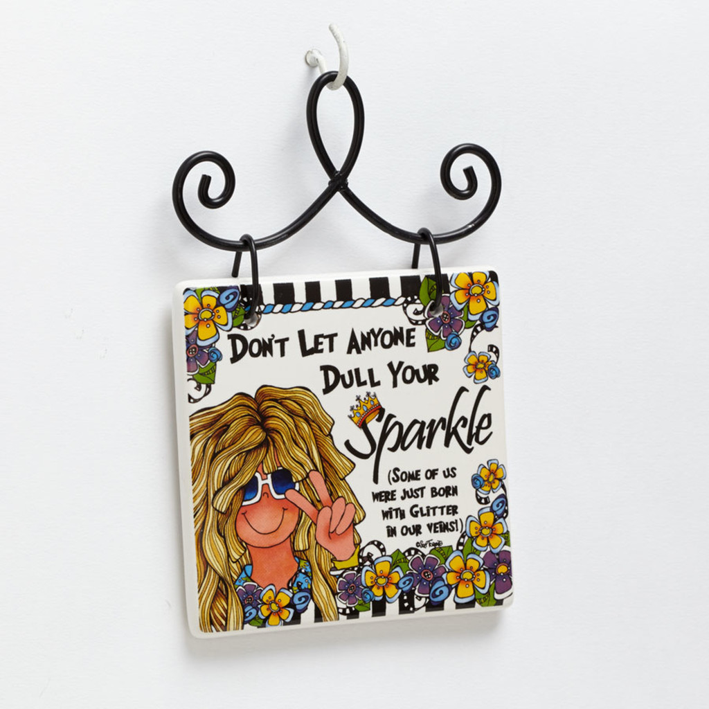 Sparkles Plaque