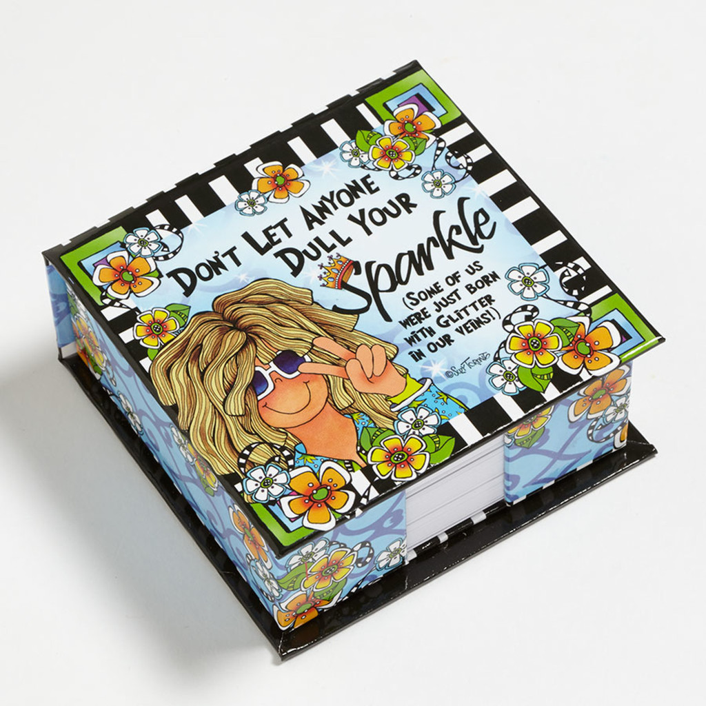 Sparkle Memo Cube