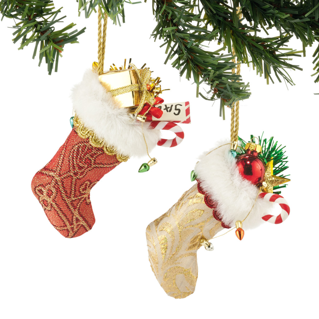 Christmas Stocking Ornaments (sold individually)