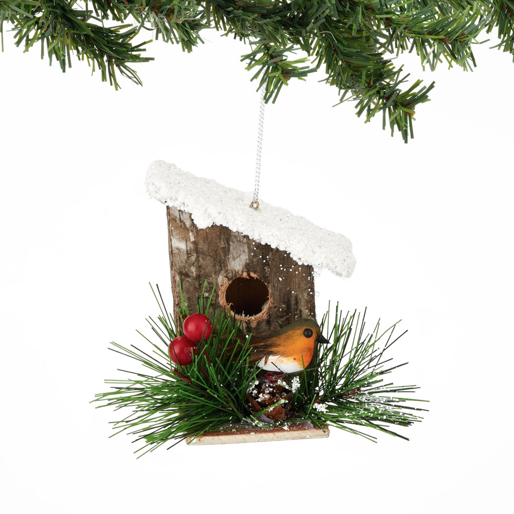 Birdhouse Ornament