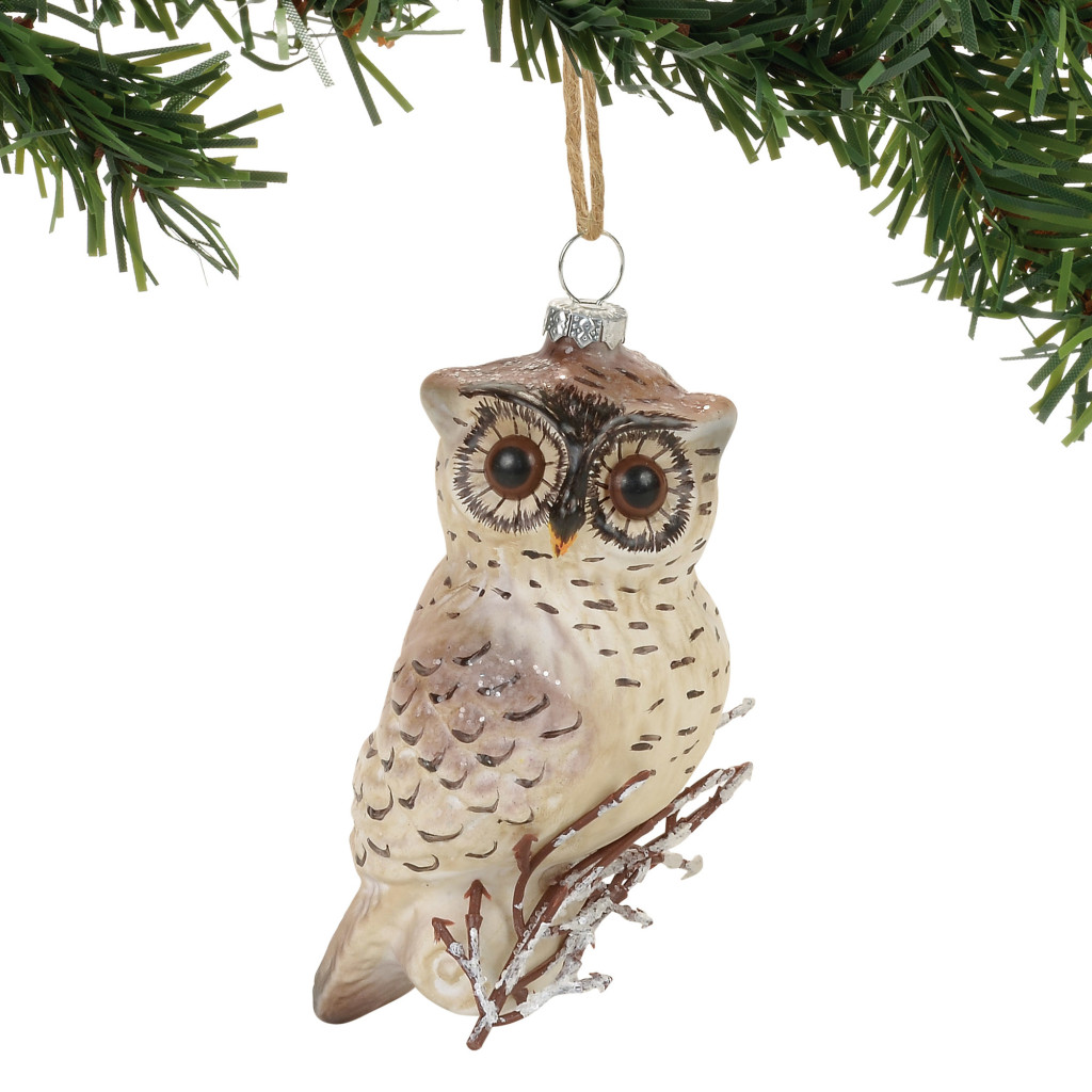 Brown Owl Ornament