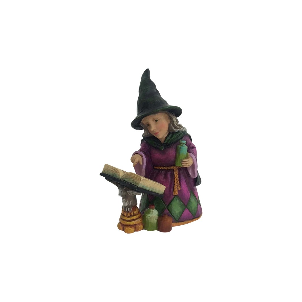 Mini Witch with Spell Book