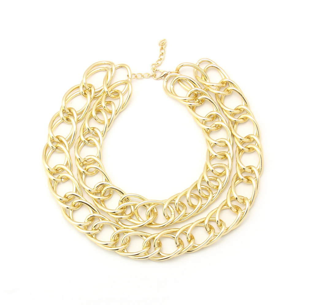 Short Double Chain Necklace