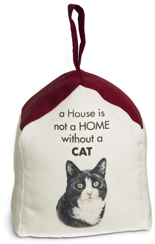 A House is not a Home Without a Cat Door Stop
