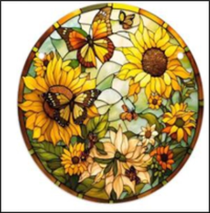 Sunflower and Butterflies
