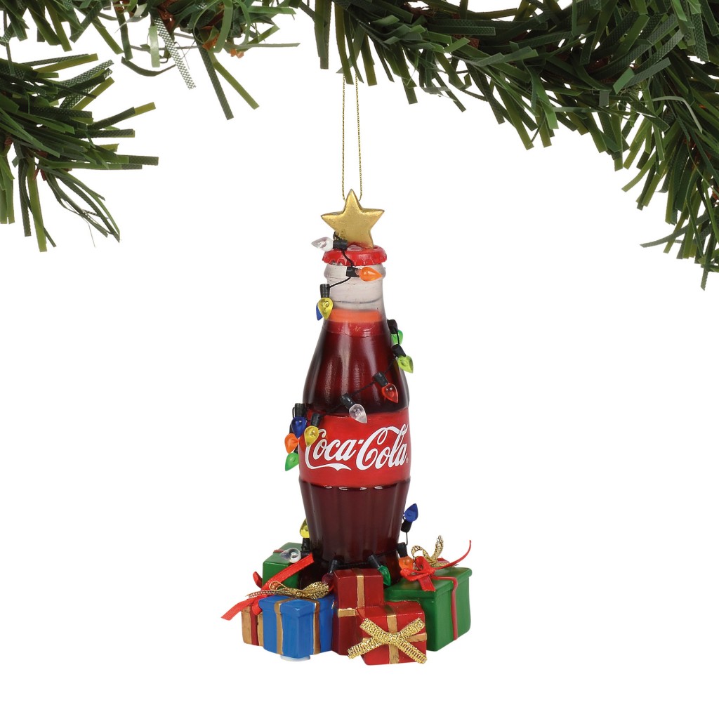 Coke Bottle Musical Ornament