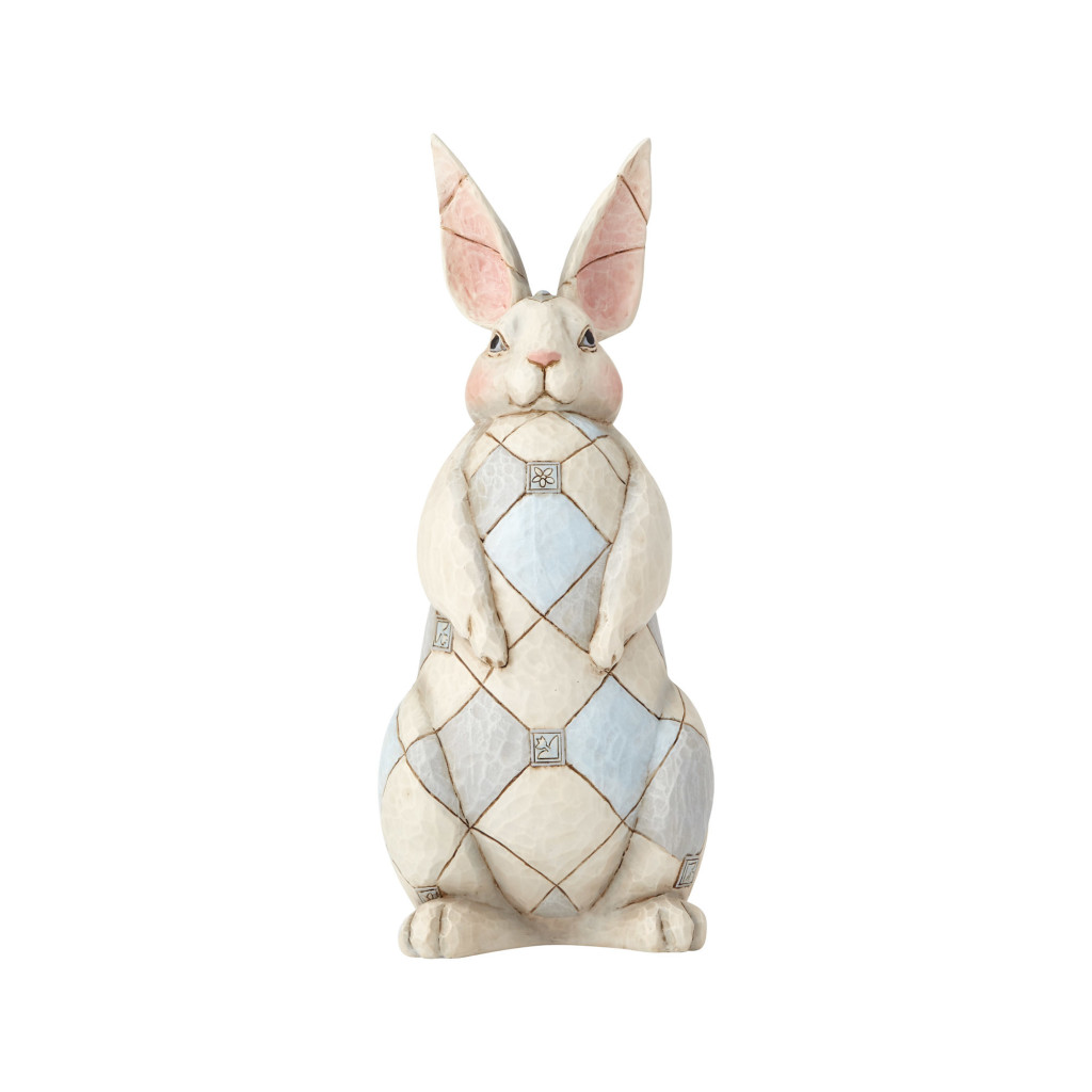 Grey Rabbit Garden Statue