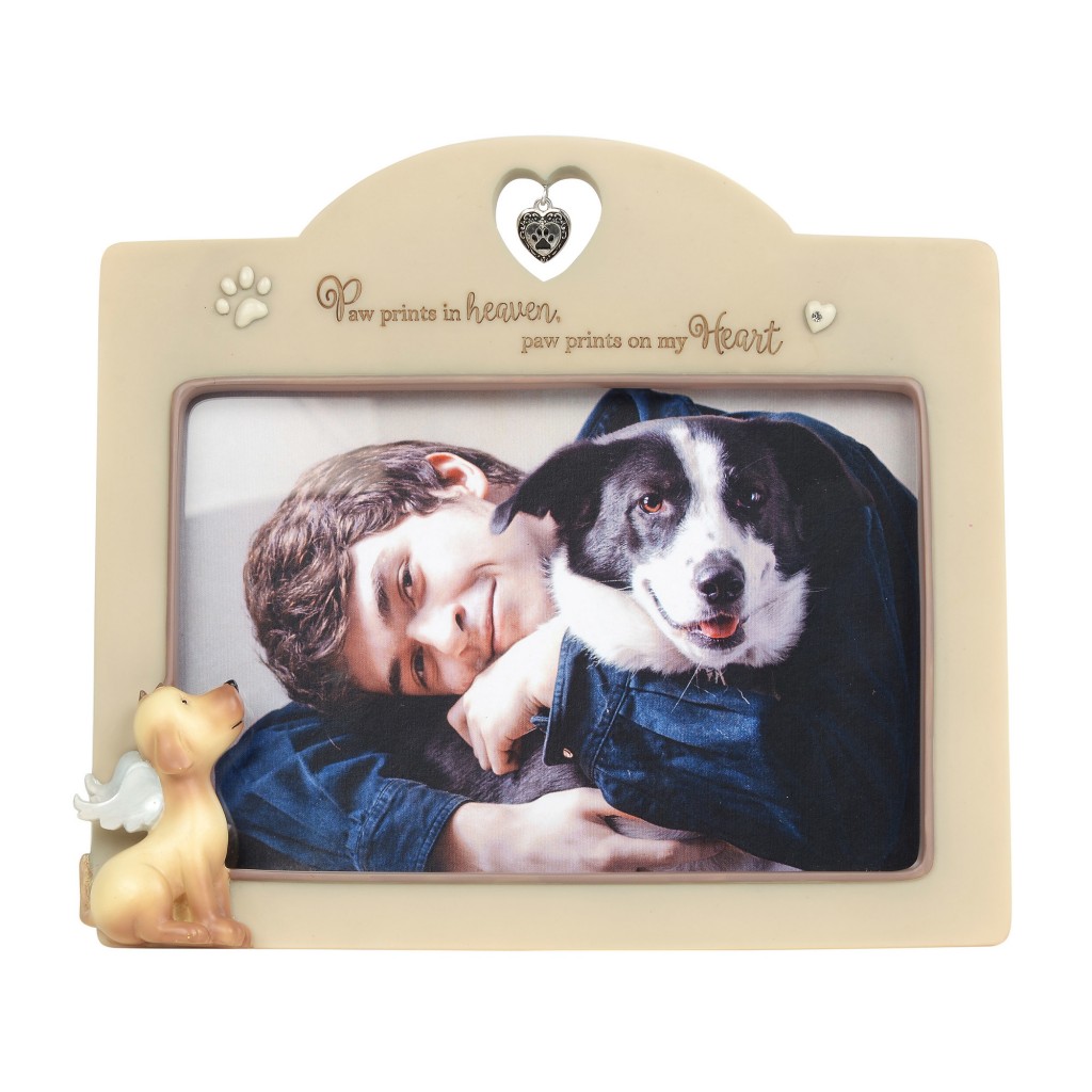Paw Prints in Heaven, Paw Prints on my Heart Photo Frame