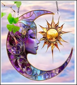 Crescent Moon Lady