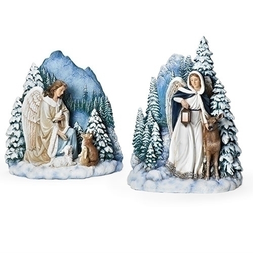 7" ANGEL SCENE W/ANIMALS  (sold separately)