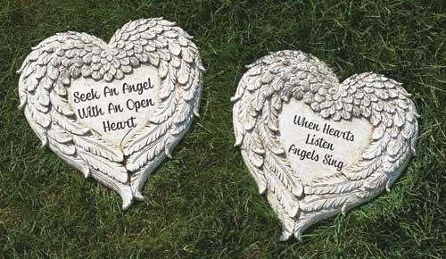 Angel Wings Garden Stones (sold separately)