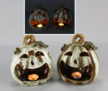 Pumpkin Candle Holder (sold individually)