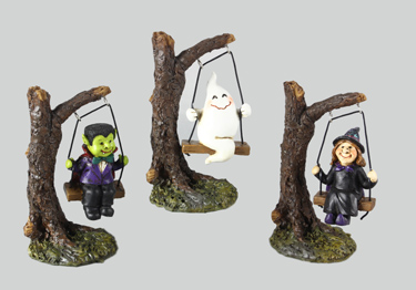 Resin Halloween Swing Decor (sold individually)