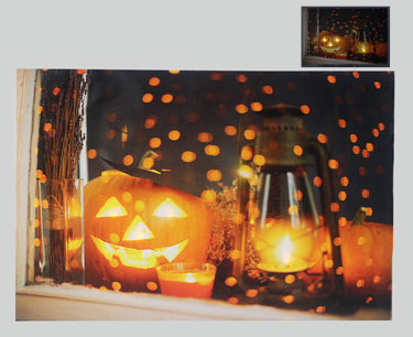 Halloween Lighted Canvas