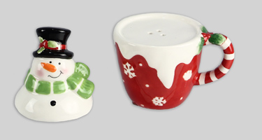 Snowman Salt & Pepper Set