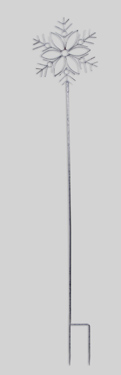 Metal Snowflake Stake
