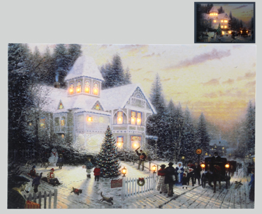 Winter Scene LED Canvas