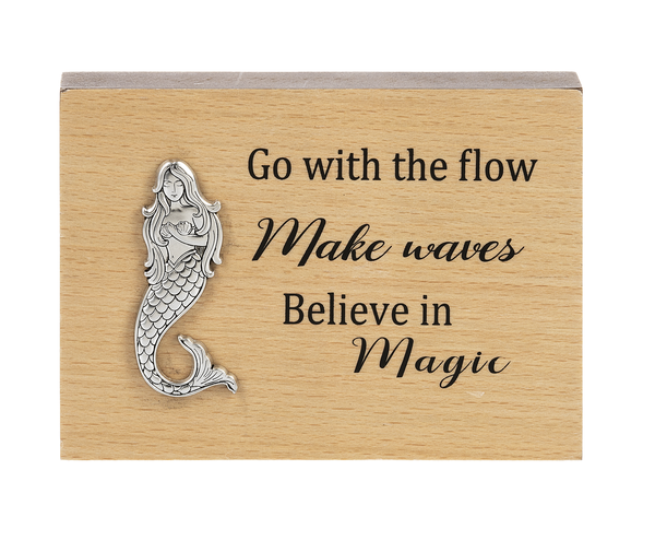 Mermaid Shelfsitter Plaque