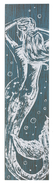 Rustic Shore Mermaid Plaque