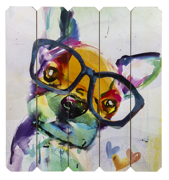 Puppy Dog Eyes Wall Plaque