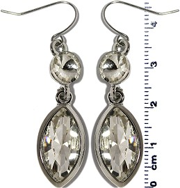 Clear Crystal Earrings