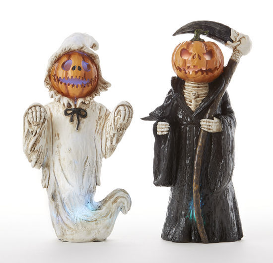 8.7 inch Resin LED Jack O Lantern (sold individually)