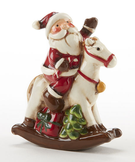 Santa on Rocking Horse