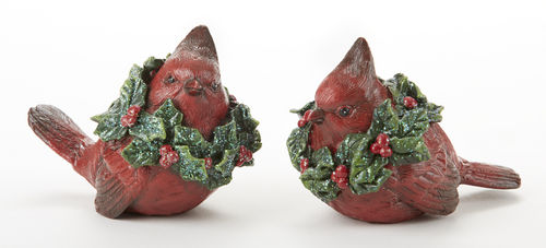 Red Christmas Birds (sold individually)