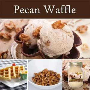 Pecan Waffle Mason Jar