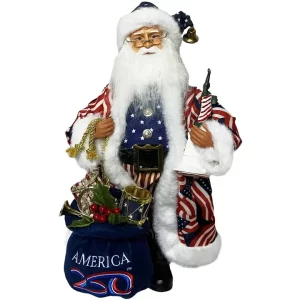 15" America's 250th Celebration Santa