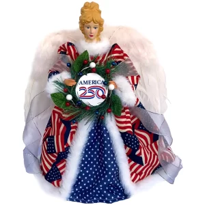 14" 250th Celebration Angel Tree Topper