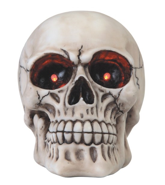 LED Lit Skull