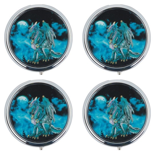 Blue Dragon Pill Box