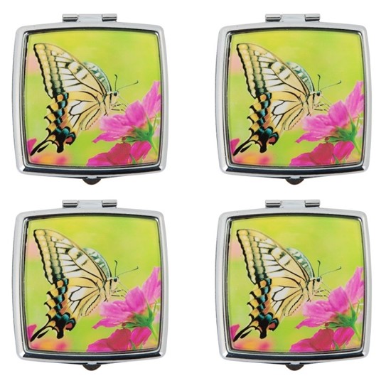 Yellow Butterfly Pill Box