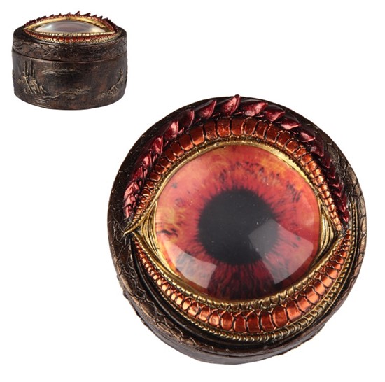 Red Dragon Eye Trinket Box