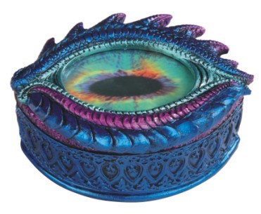 Blue Dragon Eye Trinket Box