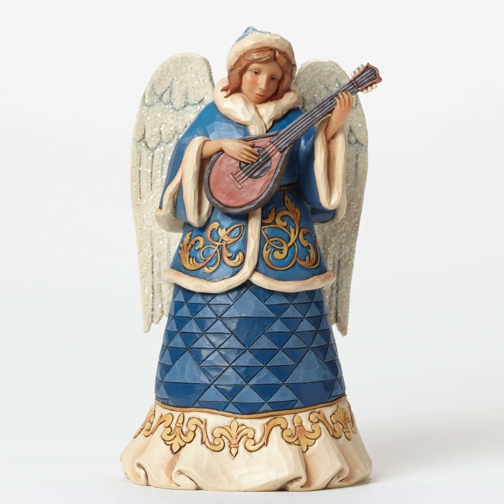 Victorian Angel with Lute